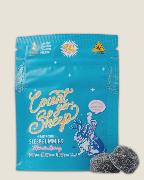 Jota Living Fast Acting Gummies / Count Yer Sheep